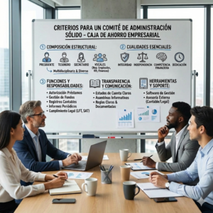 Lee más sobre el artículo Criterios para crear un comité de administración sólido para la caja de ahorro en tu empresa