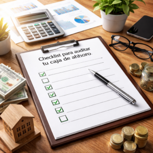 Lee más sobre el artículo Checklist para auditar tu caja de ahorro y mejorar su rendimiento este año