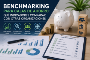 Lee más sobre el artículo Benchmarking para cajas de ahorro: qué indicadores comparar con otras organizaciones