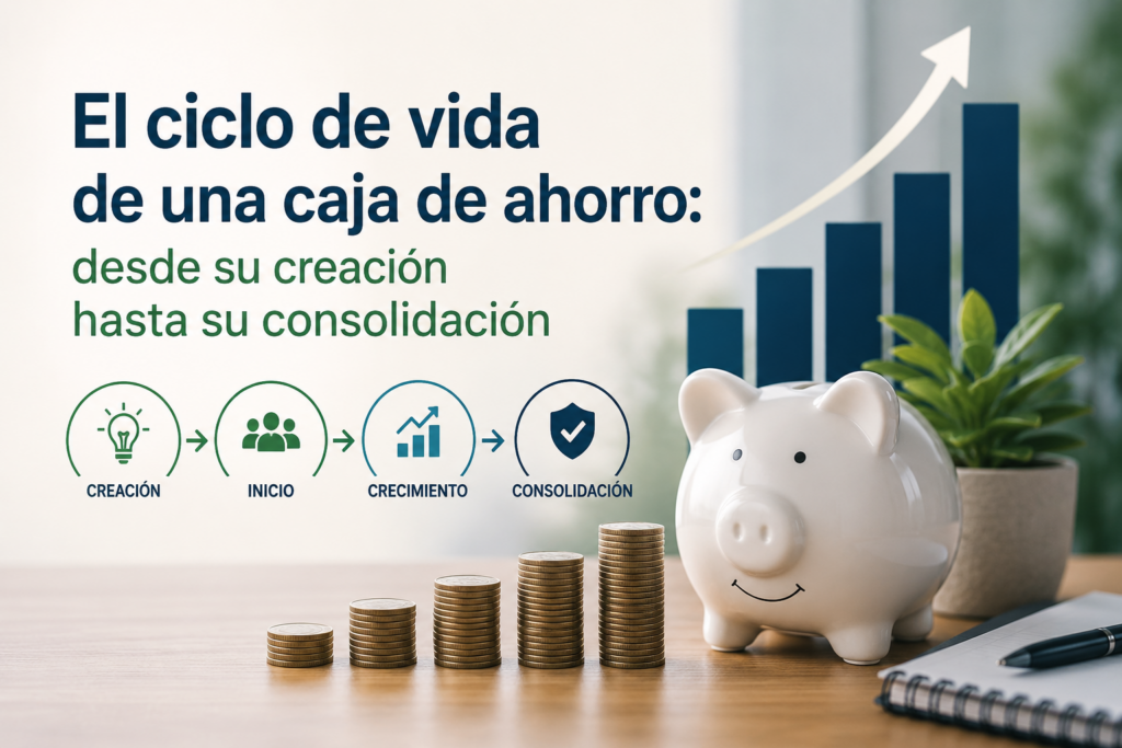 Lee más sobre el artículo El ciclo de vida de una caja de ahorro: desde su creación hasta su consolidación