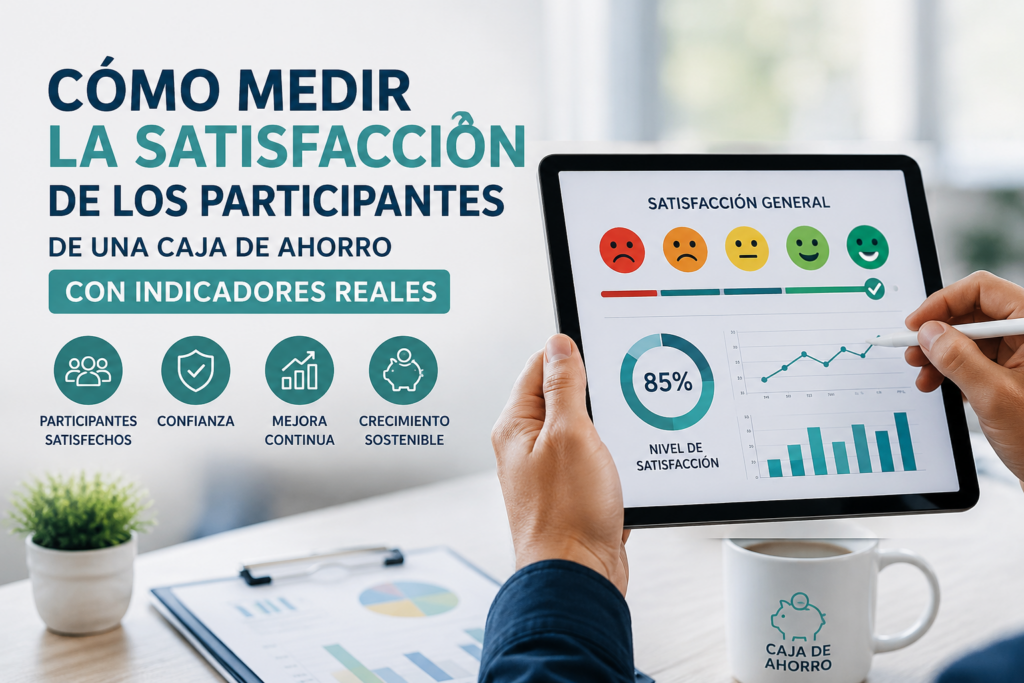 Lee más sobre el artículo Cómo medir la satisfacción de los participantes de una caja de ahorro con indicadores reales