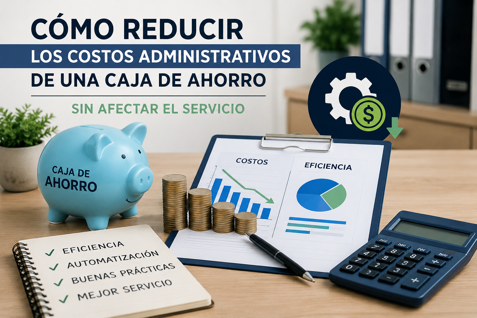En este momento estás viendo Cómo reducir los costos administrativos de una caja de ahorro sin afectar el servicio