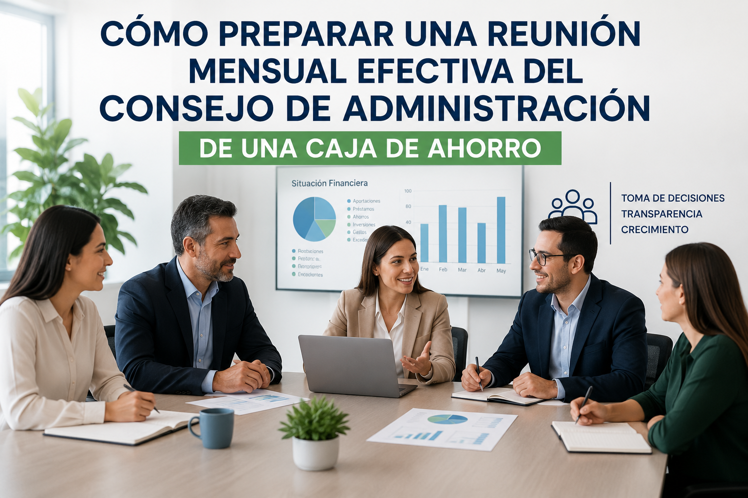En este momento estás viendo Cómo preparar una reunión mensual efectiva del Consejo de Administración de una caja de ahorro